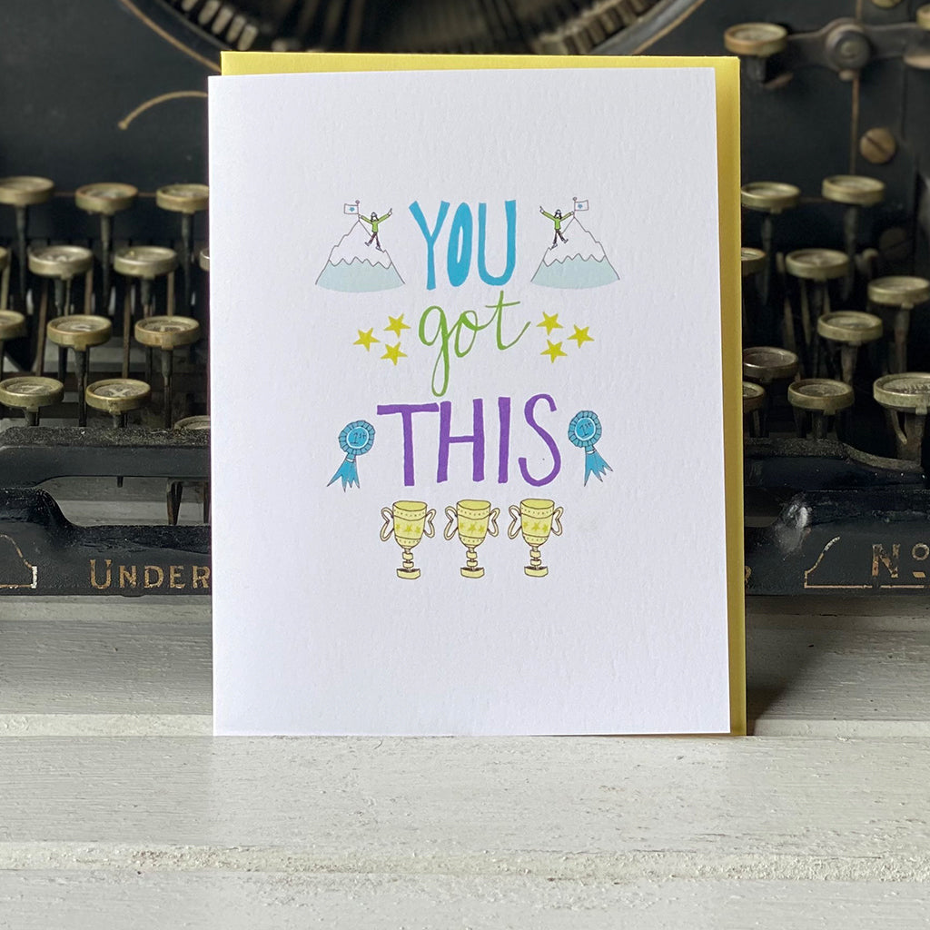 You Got This card - tiny farmhouse by Amy McCoy