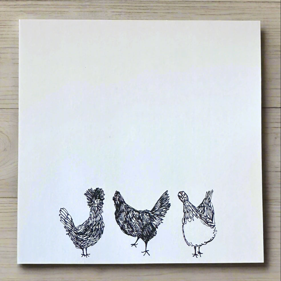 Chicken Scratch notepad