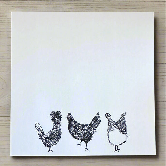 Chicken Scratch notepad