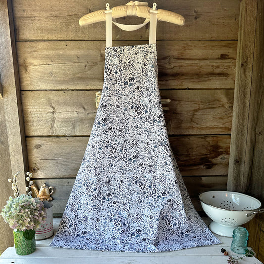 Indigo Butterfly Garden Apron