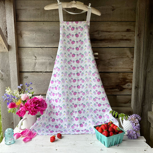 Strawberry Patch Apron