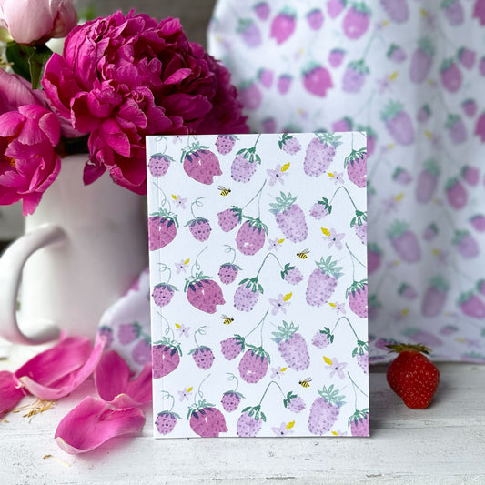 Strawberry Patch notebook