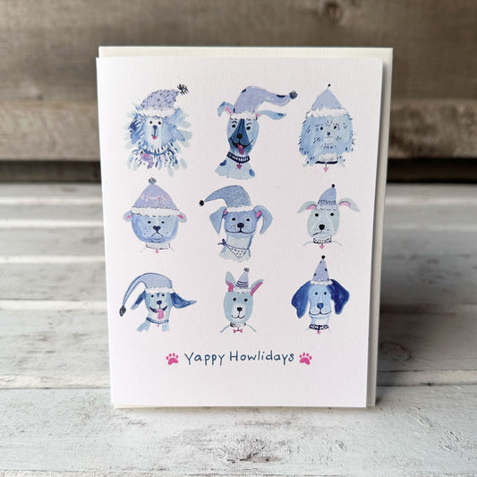 Yappy Howlidays card