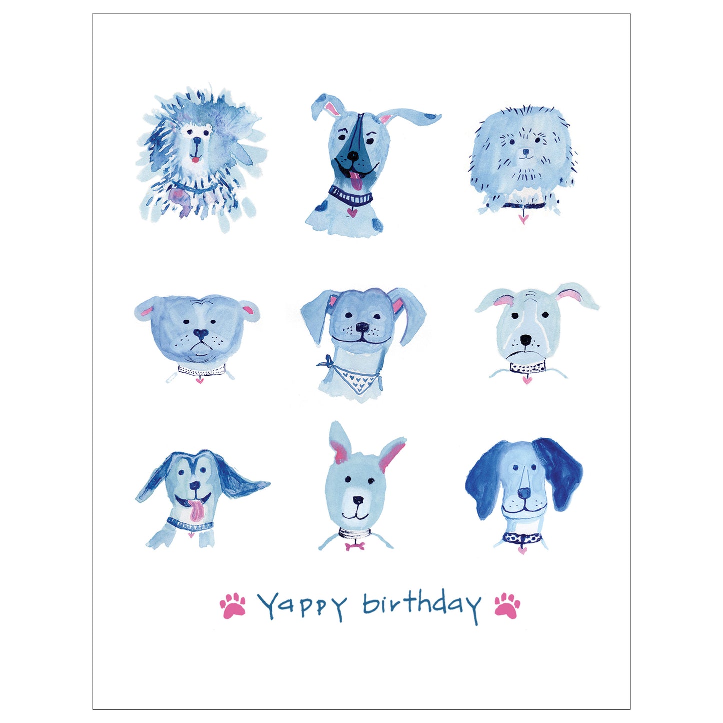 Yappy Birthday Card