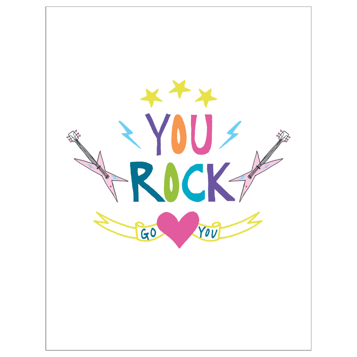 You Rock card