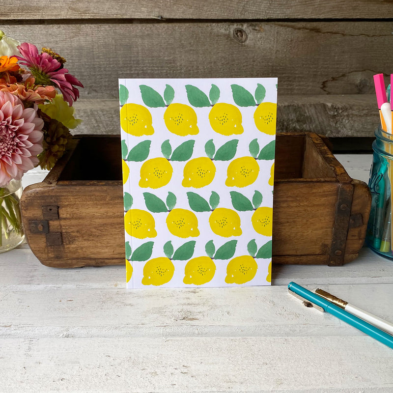 Lemon Rows journal - tiny farmhouse by Amy McCoy