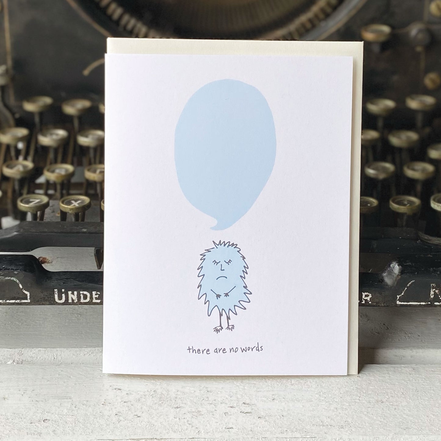 No Words Card