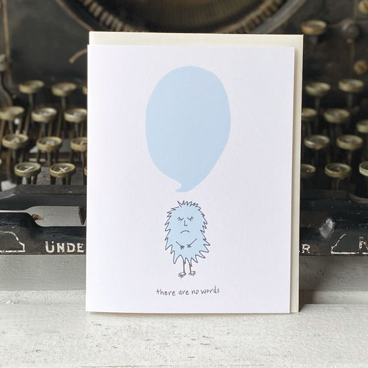 No Words Card