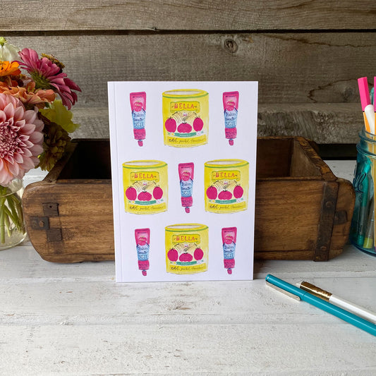 Red Sauce journal - tiny farmhouse by Amy McCoy