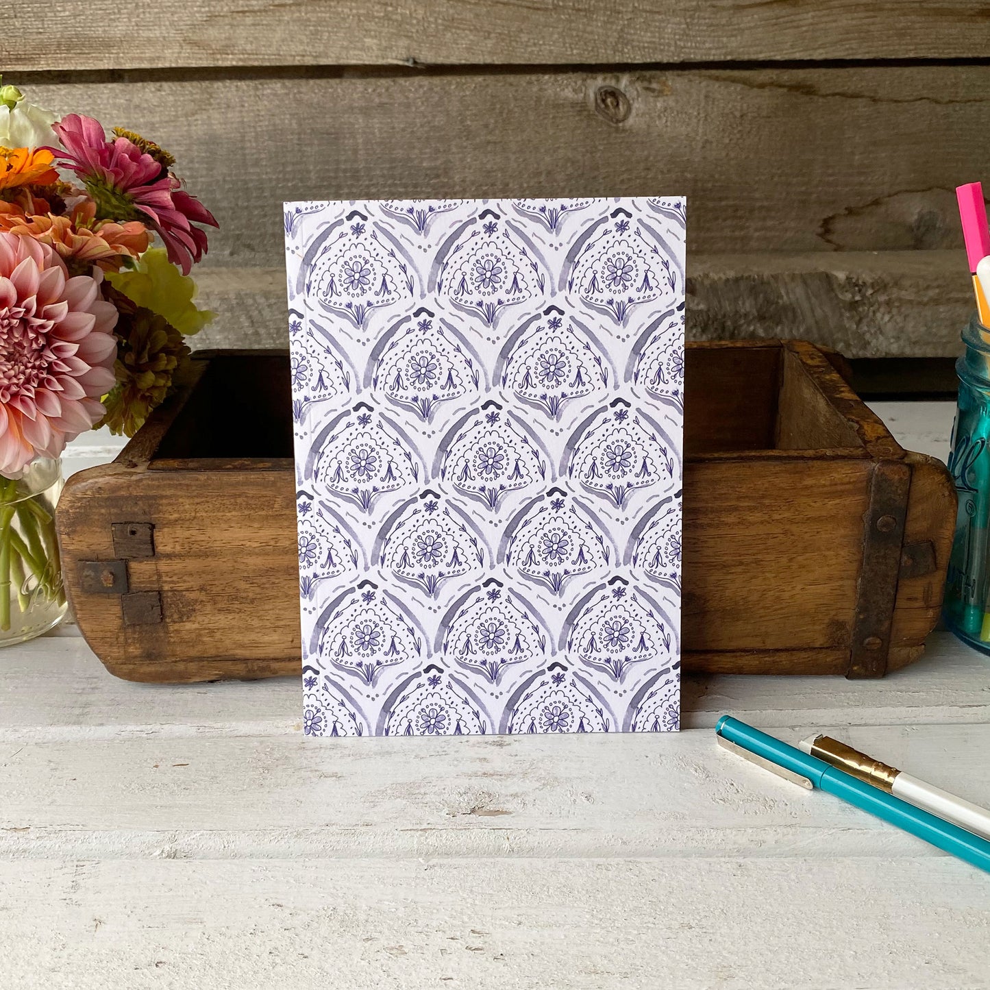 Summer by the Sea journal - tiny farmhouse by Amy McCoy