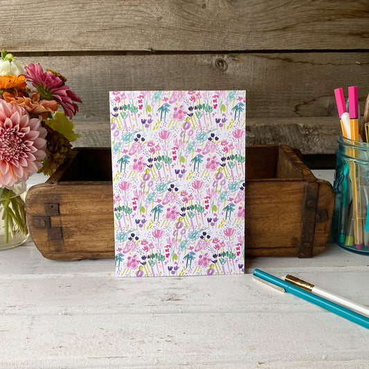 Wild Garden journal - tiny farmhouse by Amy McCoy