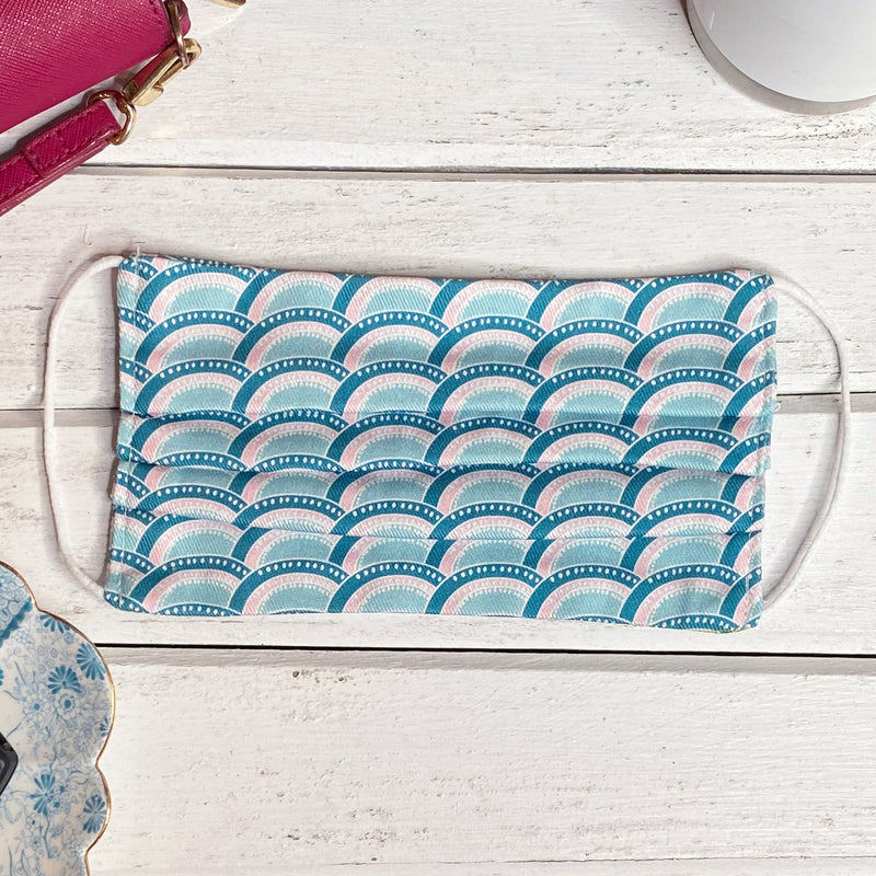 Wacky Fishscale face mask - tiny farmhouse by Amy McCoy