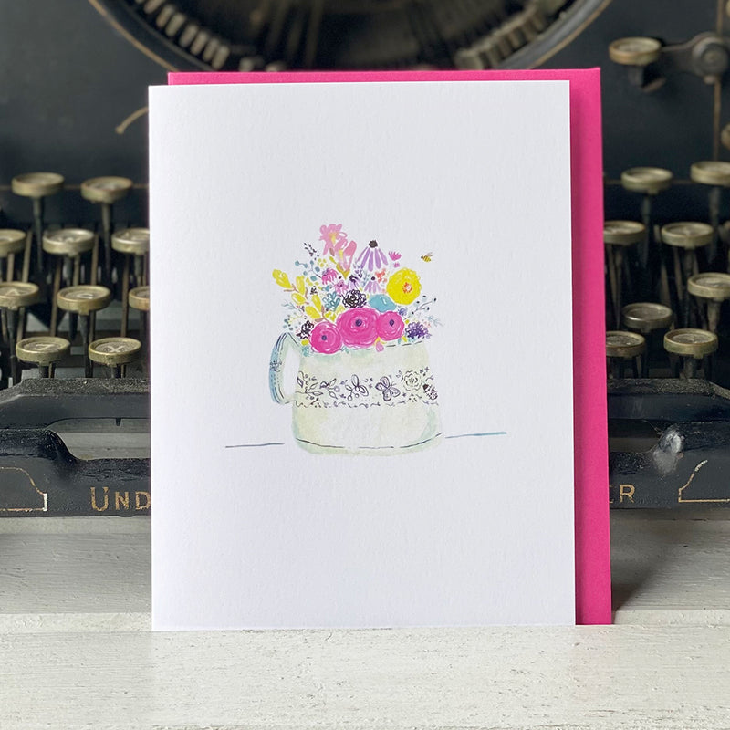 Bumblebee Bouquet Card - tiny farmhouse by Amy McCoy