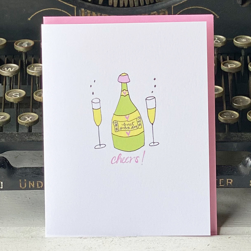 Cheers! card - tiny farmhouse by Amy McCoy