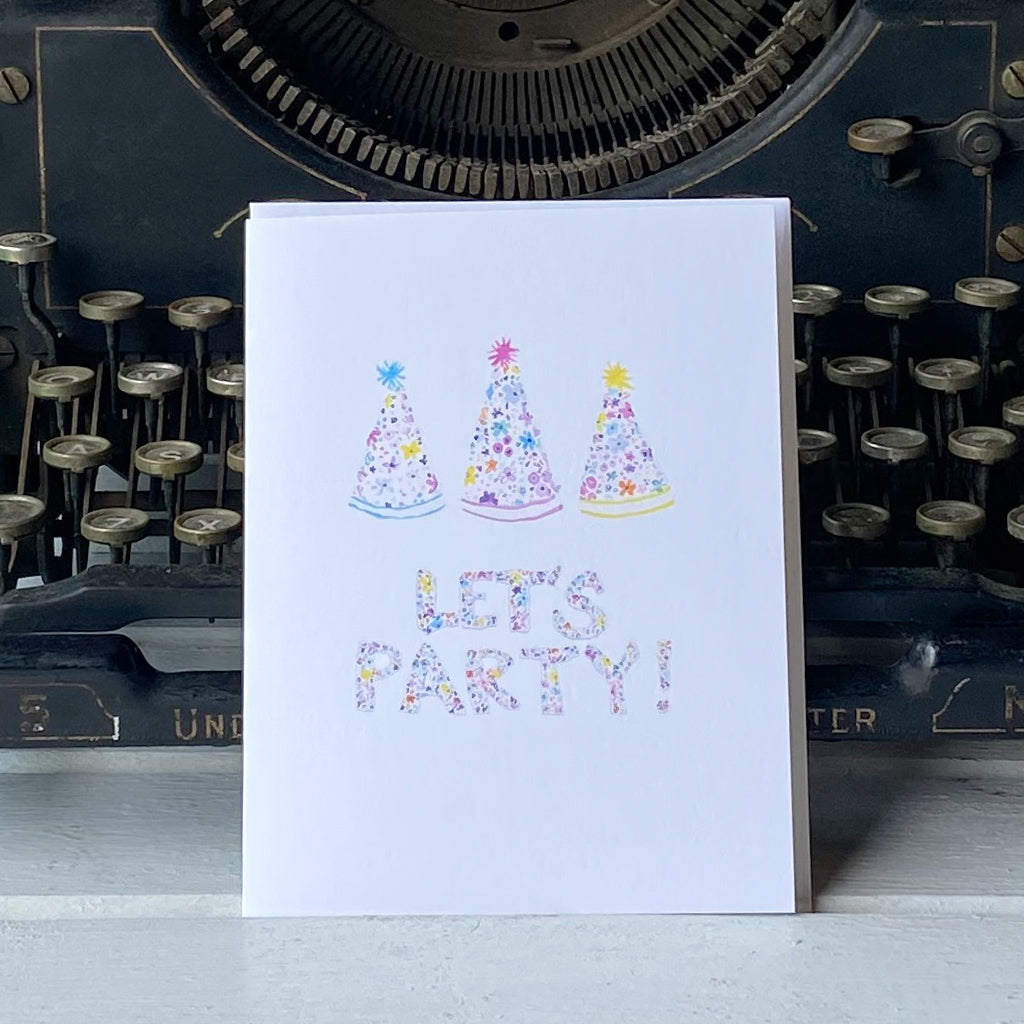 Let's Party Card - tiny farmhouse by Amy McCoy